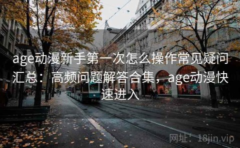 age动漫新手第一次怎么操作常见疑问汇总：高频问题解答合集，age动漫快速进入