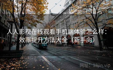 人人影视在线观看手机端体验怎么样：效率提升方法大全（新手向）