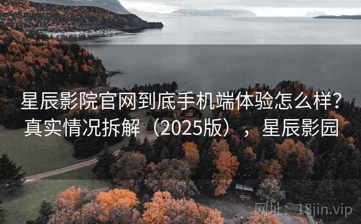 星辰影院官网到底手机端体验怎么样？真实情况拆解（2025版），星辰影园