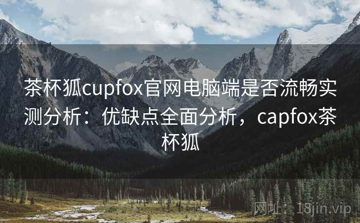 茶杯狐cupfox官网电脑端是否流畅实测分析：优缺点全面分析，capfox茶杯狐